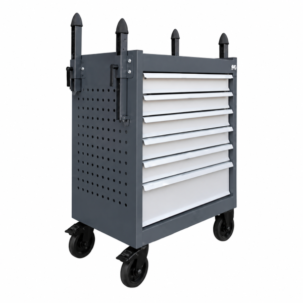 Servante d'atelier BT700 Édition Vitrage 6 tiroirs KRAFTWERK - 101.115.101