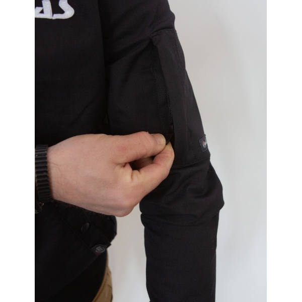 Veste teddy stretch noire - CLAS