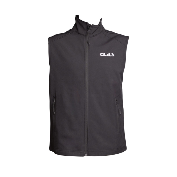 Veste sans manche softshell noire de XS à 4XL CLAS