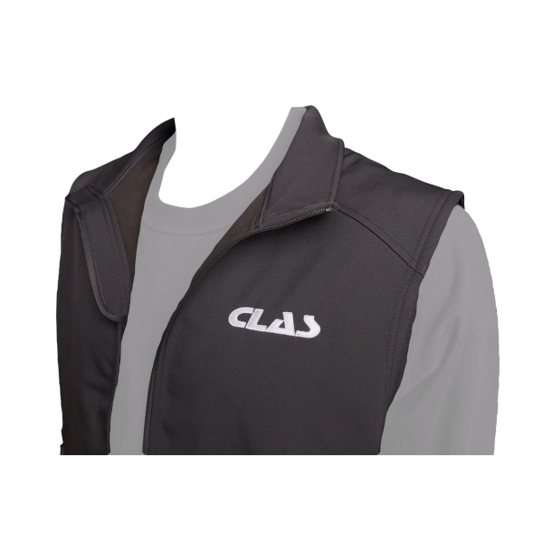 Veste sans manche softshell noire de XS à 4XL CLAS