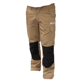 Pantalon multipoches stretch camel avec renforts genoux CLAS