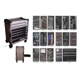 Servante complète 7 tiroirs 446 pièces CLAS - EG 1460