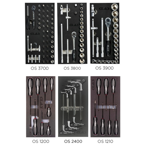 Servante complète 7 tiroirs 446 pièces CLAS - EG 1460