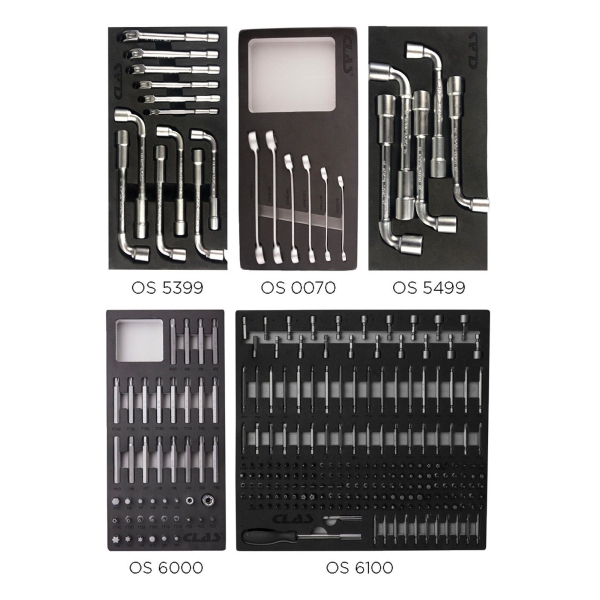 Servante complète 7 tiroirs 446 pièces CLAS - EG 1460