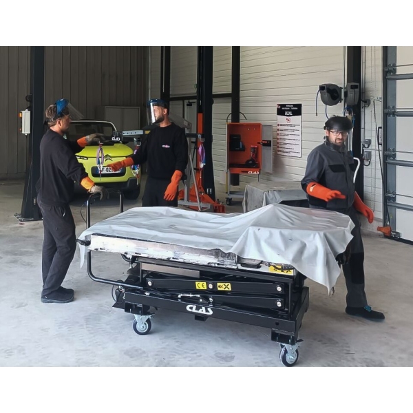 Table élévatrice 1,2T batterie VE et organes lourds CLAS - OH 1201