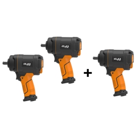 Pack clés à choc 1/2" 1600Nm 2 + 1 offerte CLAS - OP 1622BLX3