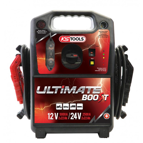 Booster à batterie 12V/24V 5000 / 2500 A KS TOOLS 550.1820
