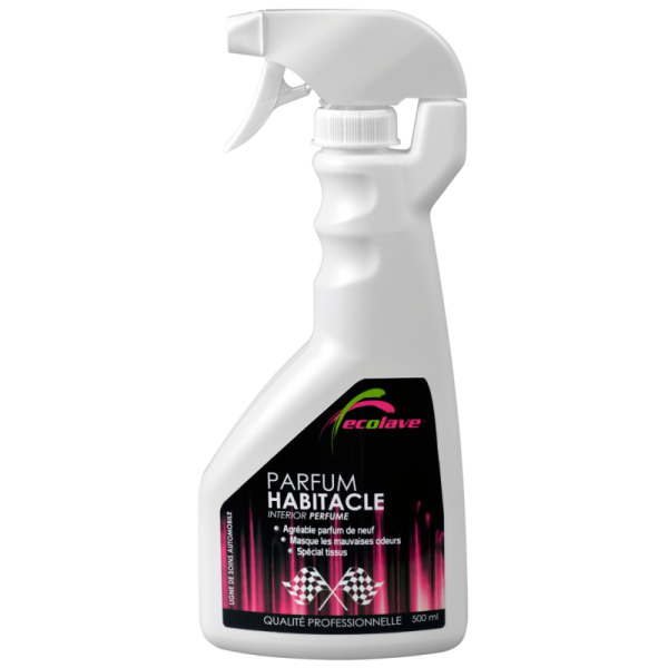Spray parfum habitacle 500ml ECOLAVE INT004
