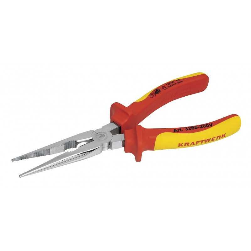 BRILLIANT TOOLS BT062901 Spitzzange 200mm Pince à Bec Long 200 mm Powered by KS Tools 