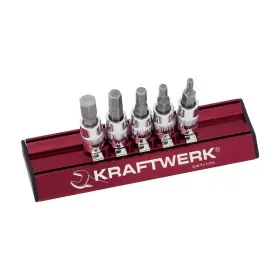 Jeu de 5 Douilles en Pouce 6 Pans male MAGALU 1/4" KRAFTWERK 106599