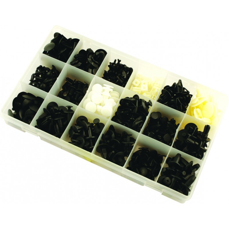 Assortiment de clips de fixation Ford 415 pièces KS TOOLS Garantie 2