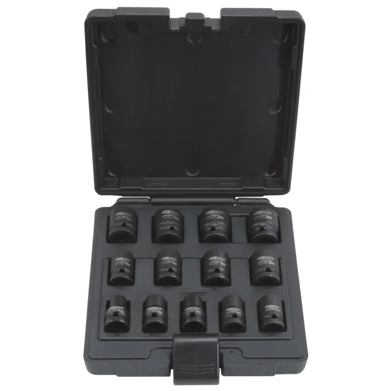 Coffret de douilles à chocs 12 pans KS TOOLS - Planet-Tools.fr