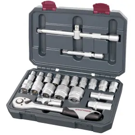 Coffret de douilles Basic Line 1/2", 22 pièces KRAFTWERK