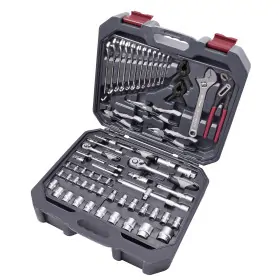 Coffret d'outils universel Basic-Line, 1/4“ + 1/2“, 243 pièces KRAFTWERK - 204.106.600