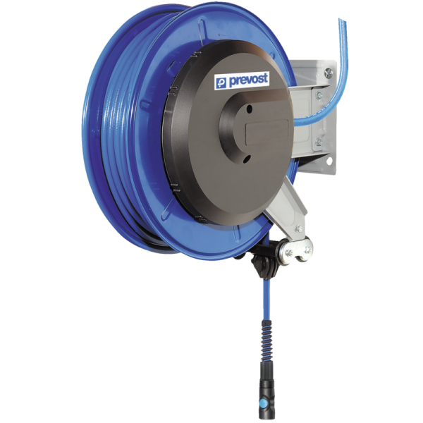 Enrouleurs air comprimé à tambour fermé / Acier Tuyau polyuréthane tressé-DVO 1025IS-Prevost