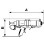 Pistolet à extruder à cartouche et sachet-TCG CB400-Prevost