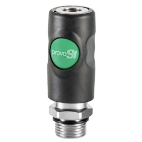 Raccord fileté mâle cylindrique avec joint d'étanchéité-ESI 071151-Prevost