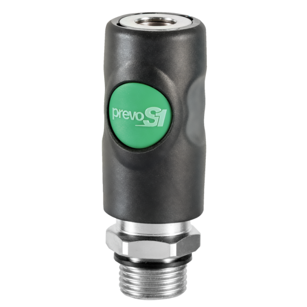 Raccord fileté mâle cylindrique avec joint d'étanchéité-ESI 071151-Prevost