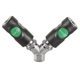 Distributeur fixe à 2 directions fileté femelle cylindrique-ESI 078102-Prevost
