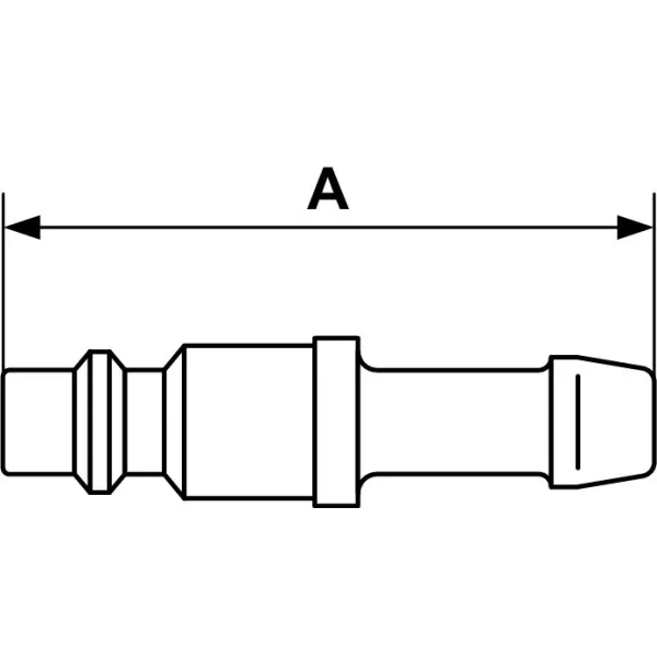 Embout pour flexibles air comprimé IRP 08 mm PRÉVOST