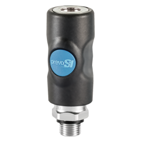 Raccord fileté mâle cylindrique avec joint d'étanchéité-ISI 061151-Prevost