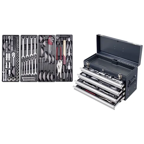 Coffret d'outils mixtes 100 Pièces KRAFTWERK Basic 206.100.000