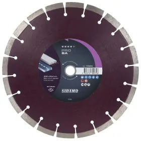 Disque diamant PRO BA 300 mm Béton / Asphalte SIDAMO