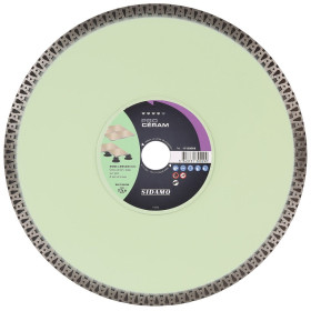 Disque Diamant et Carbure à couronne continue 230 mm PRO CERAM SIDAMO 11130029