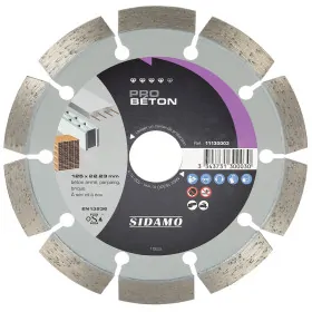 Disque Diamant à segment 125 mm PRO BETON Tronçonnage béton SIDAMO