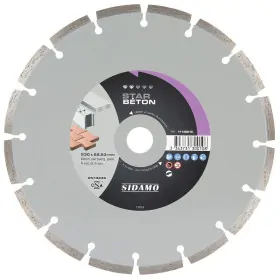 Disque Diamant à segment 230 mm STAR BETON Tronçonnage béton SIDAMO