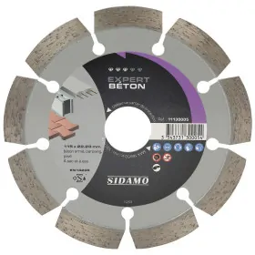 Disque Diamant à segment 115 mm EXPERT BETON Tronçonnage béton SIDAMO