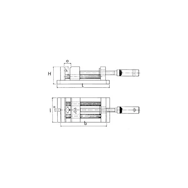 Etau Acier Dolex Ouverture 175 mm Série 300