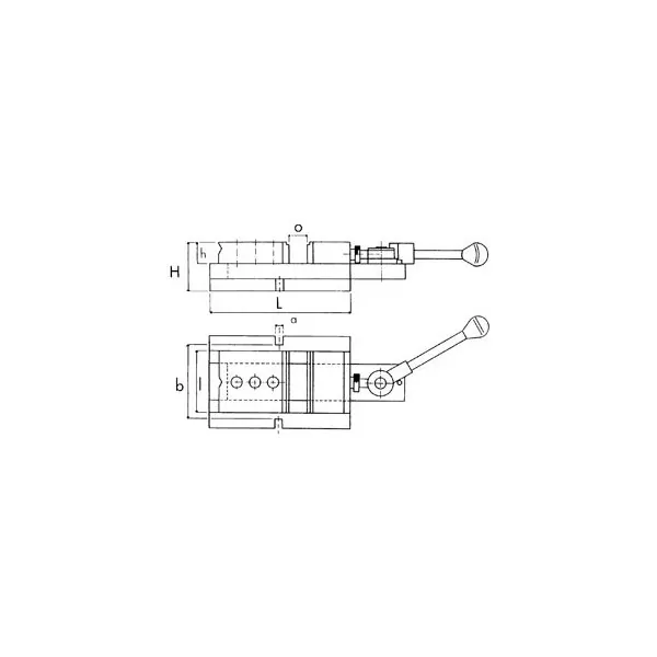 Etau Dolex Ouverture 90 mm Serrage CAM