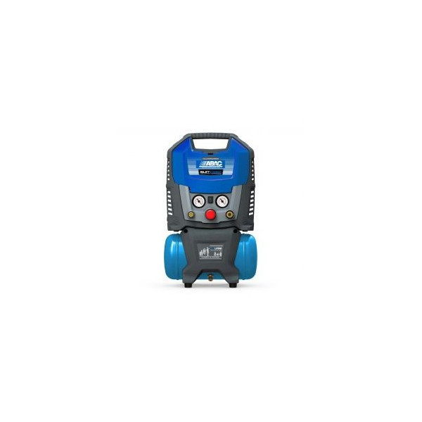 Compresseur d'air portable et mobile sans huile 6 L 1.5 Cv 8 Bar Série Line ABAC