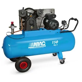 Compresseur d'air à piston 150L 3 Cv 9 Bar Série Line VCF ABAC