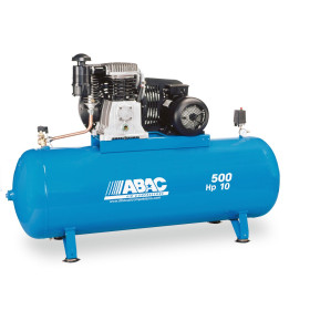 Compresseur d'air à piston 500L 10 Cv 11 Bar Série Line ABAC
