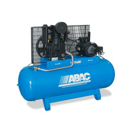 Compresseur d'air vitesse très lente 270L 5.5 Cv 11 Bar Gamme Pro ABAC