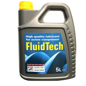 Huile FLUIDTECH bidon de 5 litres pour compresseur à vis CROSS ABAC 6215715900
