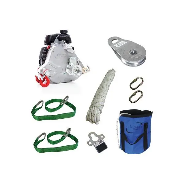 Kit de tirage éco PCW5000 à essence force 1000 KG Portable Winch PCW5911