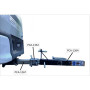 Support de treuil pour tire verticale Portable Winch PCA-1264