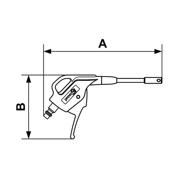 Soufflette prevoS1 à buse métallique OSHA Prevost IBG 06MTLH