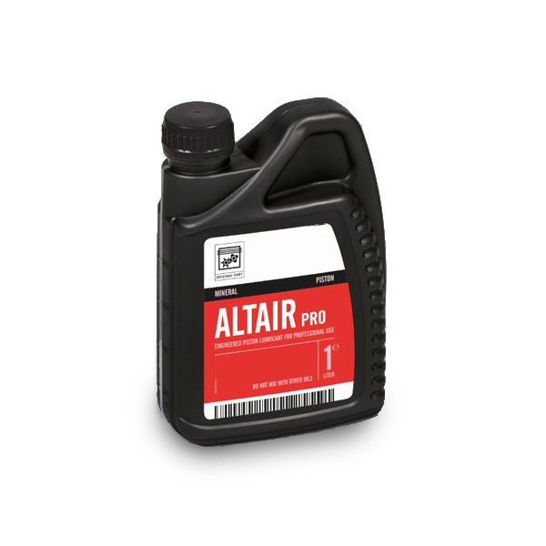 Huile ALTAIR PRO Bidon de 1 litre pour compresseur d'air  ABAC DEVILBISS 1630020700