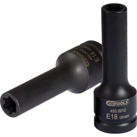 Douilles à chocs pour culasse TORX-E 3/4" KS TOOLS 455.0012 455.0013