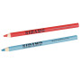 Crayons gras 10 pièces pour carrelage, céramique, verre Rouge ou Bleu SIDAMO 11255008 11255009