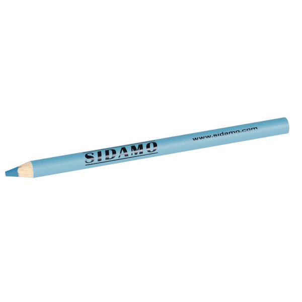 Crayons gras 10 pièces pour carrelage, céramique, verre Rouge ou Bleu SIDAMO 11255008 11255009