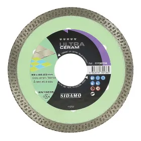 Disque Diamant et Carbure à couronne continue 85 mm ULTRA CERAM SIDAMO 11130136