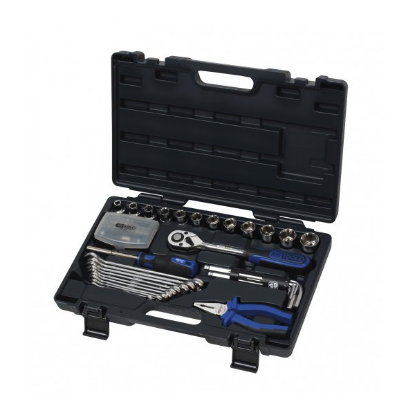 Coffret de douilles et outils 64pcs 1/2"’ CHROMEplus KS TOOLS 918.0664