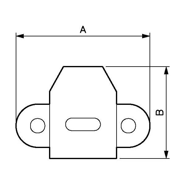 Collier de serrage de sécurité (acier galvanisé) Pour tuyau Ø ext. = 14 - 16