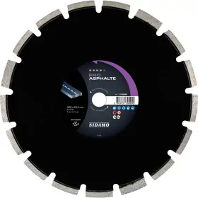 Disque diamant PRO ASPHALTE - D 450 mm à 600 mm / Alésage 25,4 mm SIDAMO