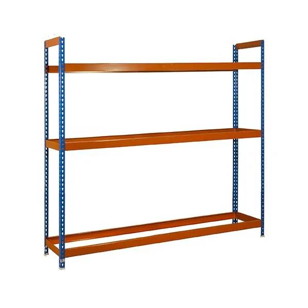 Etagère métallique 3 niveaux coloris au choix 900kg - H 2000 x L 1200 x P 450 mm - Kit AUTOFORTE 1504-3 SIMONRACK